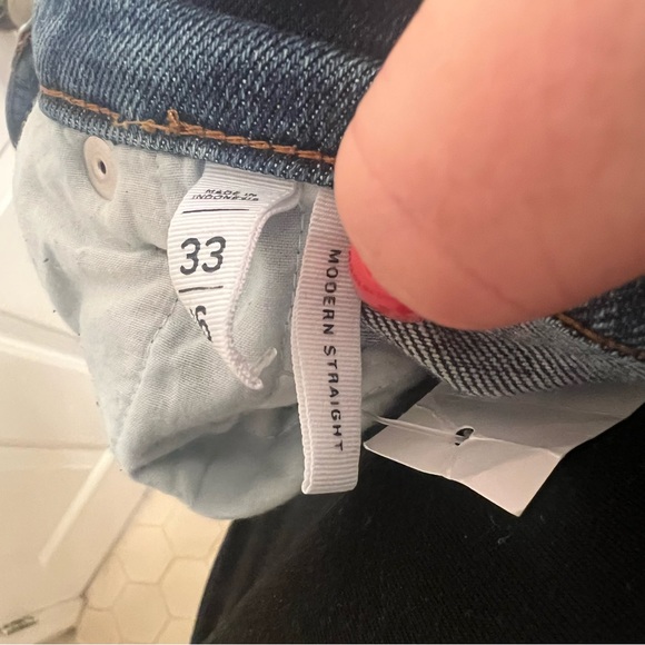 NEW! LOFT Modern Straight Jeans - Picture 3 of 4